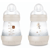 MAM Easy Start Anti-colic Baby Bottle, Slow Flow, Neutral Matte, 0-2 months, 160 ml, 2 units