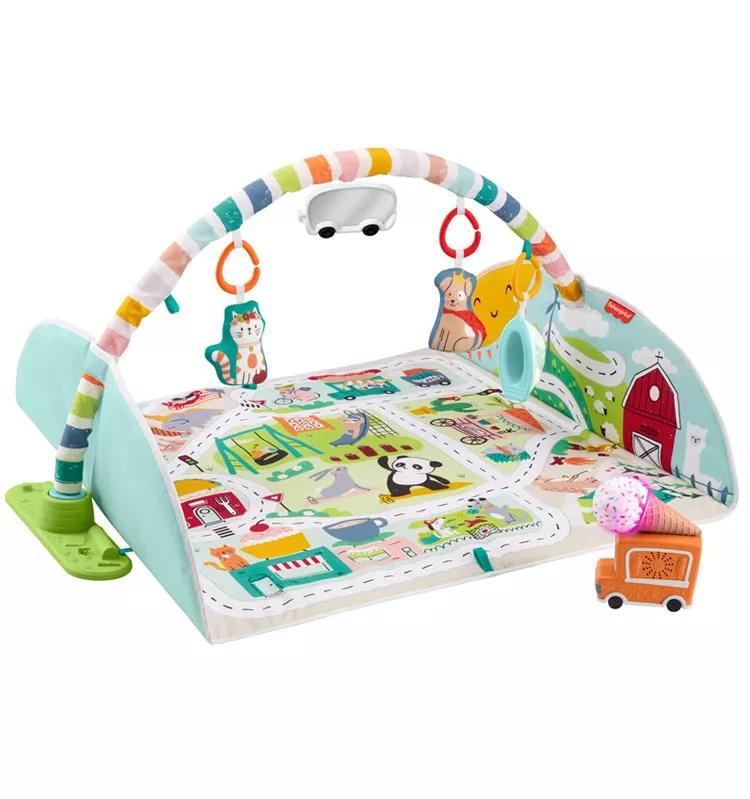 Fisher-Price Activity Gym & Jumbo City deken