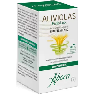 Aboca Aliviolas Fisiolax Constipation 27 Tablets