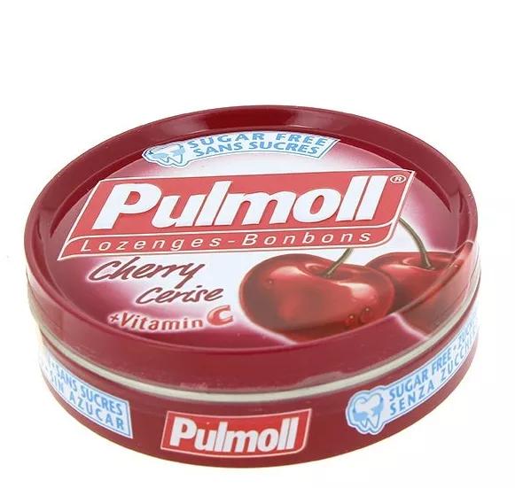 Pulmoll Cerise Sans Sucre + Vitamine C 45 Grammes