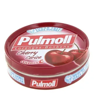 Pulmoll Cherry Without Sugar + Vitamin C 45 Grams