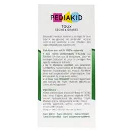 Pediakid Sirop Toux Sèche et Grasse 125ml