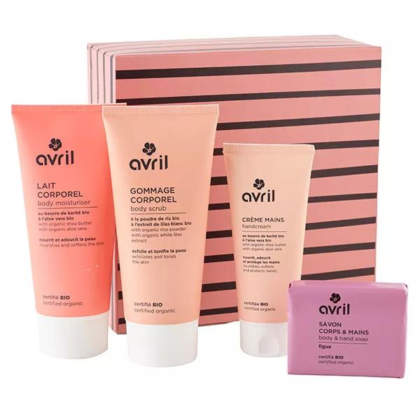 Avril Cosmetics Gift Box Voyage des Sens Certified Organic Cosmetics