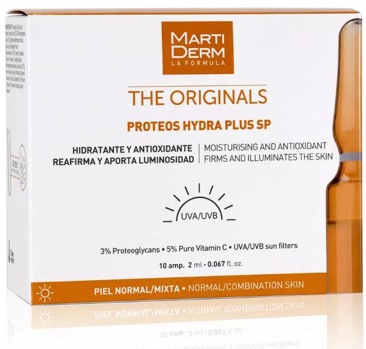 MartiDerm The Originals Proteos Hydra Plus SP 10 Ampollas
