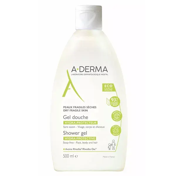 A-Derma Les Indispensables Hydra-Protective Shower Gel 500ml