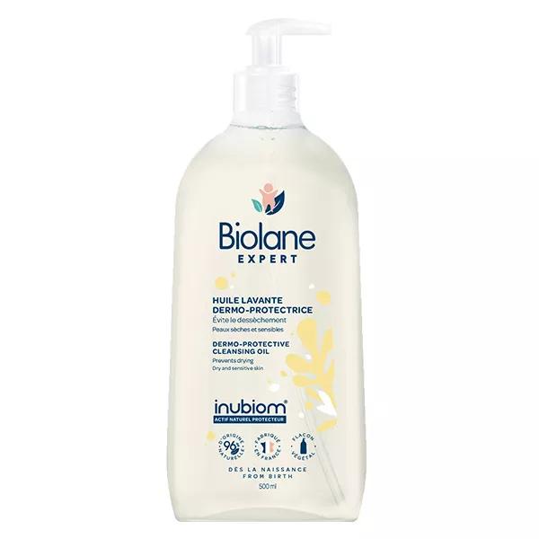 Biolane Expert Olio lavante dermo-protectrice Bebè Flacone Pompetta 500 ml