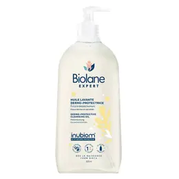 Biolane Expert Huile lavante dermo-protectrice Bébé Flacon pompe 500 ml