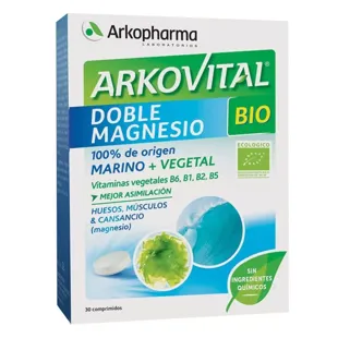 Arkopharma Arkovital Doble Magnesio BIO 30 Comprimidos