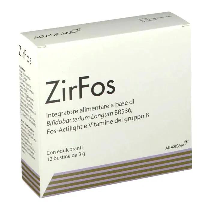 ZirFos Fermenti Lattici Integratore Alimentare 12 Bustine