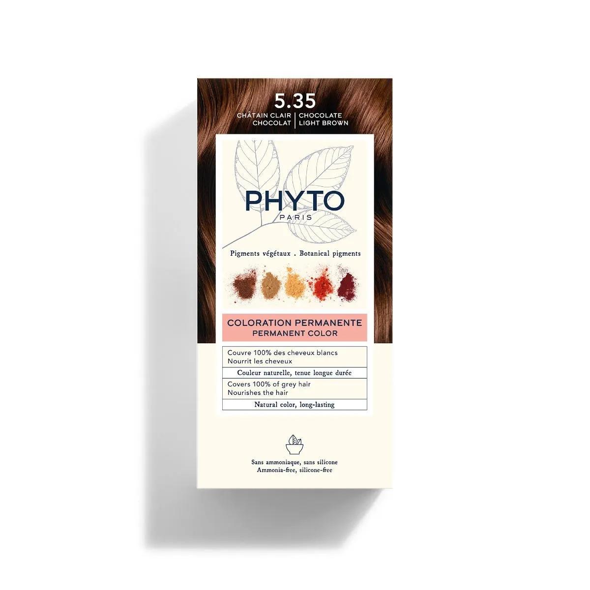 Phyto Color 5.35 Castano Chiaro Cioccolato Tintura Per Capelli