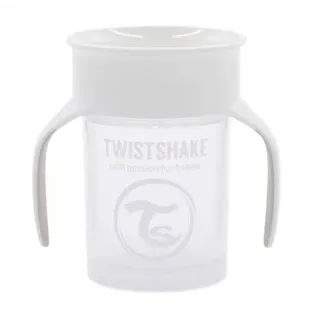 Twistshake 360º Learning Cup White +6m