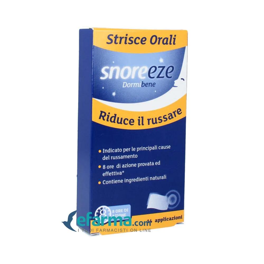 Snoreeze Oral Strips Strisce Contro Il Russare 14 Pezzi