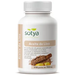 Flax Oil 710 mg Sotya 110 Capsules