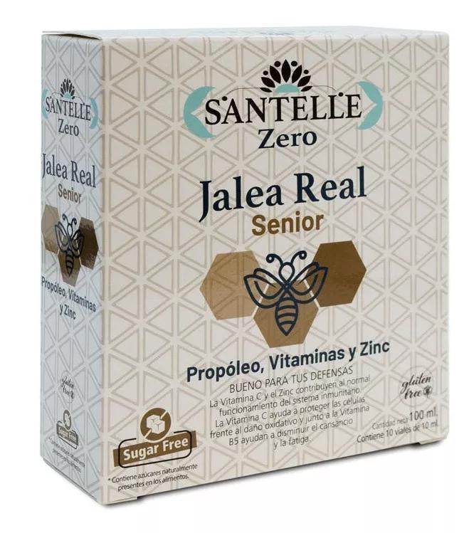 Santelle Jalea Real Senior con Propóleo, Vitaminas y Zinc 10 Viales