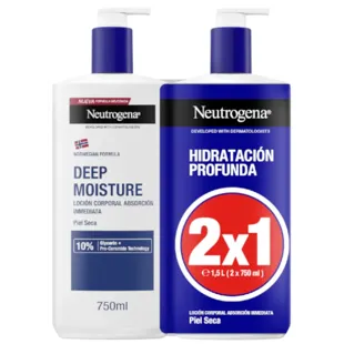 NEUTROGENA Body dry skin blue 750 ml 750 ml double blue
