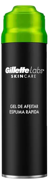 GilletteLabs Gel à raser à mousse rapide 198 ml