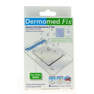 Dermomed fix Pensos Pós-Operatórios Dermomed Fix 7,5x10cm 4 unidades