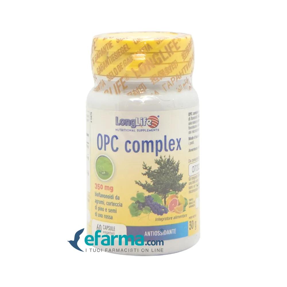 LongLfe Opc Complex Integratore Antiossidante 60 Capsule