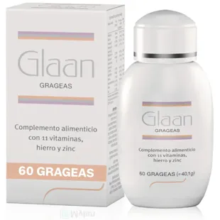 Glaan Hair, Skin and Nails 60 Tablets