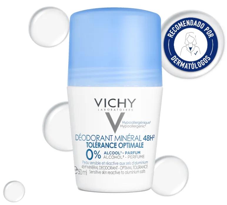 Vichy Mineral Deodorant Optimal Tolerance Roll-On 50ml