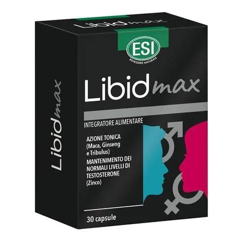 Esi Libidmax Integratore per la Stanchezza, Affaticamento e Benessere Sessuale 30 Capsule