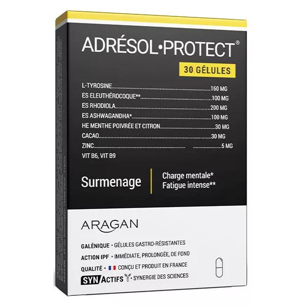 Aragan - Synactives - AdresolProtect® - Overwork - Zinc, Rhodiola - 30 capsules