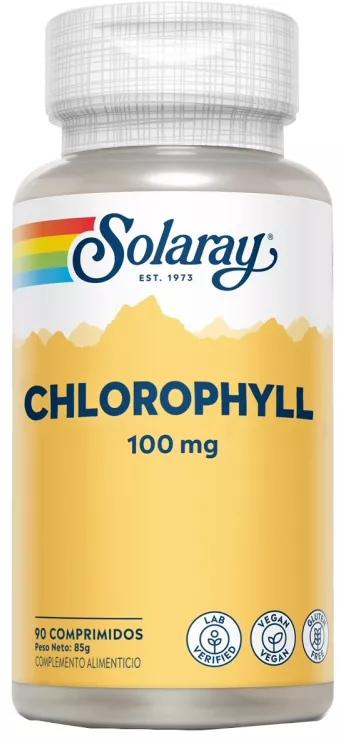 Solaray Chlorophyll 90 Comprimidos