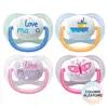 Avent Sucette Ultra Air 0-6m Mixte Love Mama Lot de 2