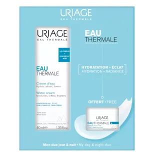 Uriage Water Cream 40 ml + Night Mask 15 ml