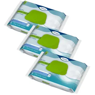 TENA ProSkin Plastic-Free Wet Wipes 3x48 units