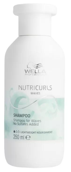 Wella Nutricurls Waves Shampoo 250ml