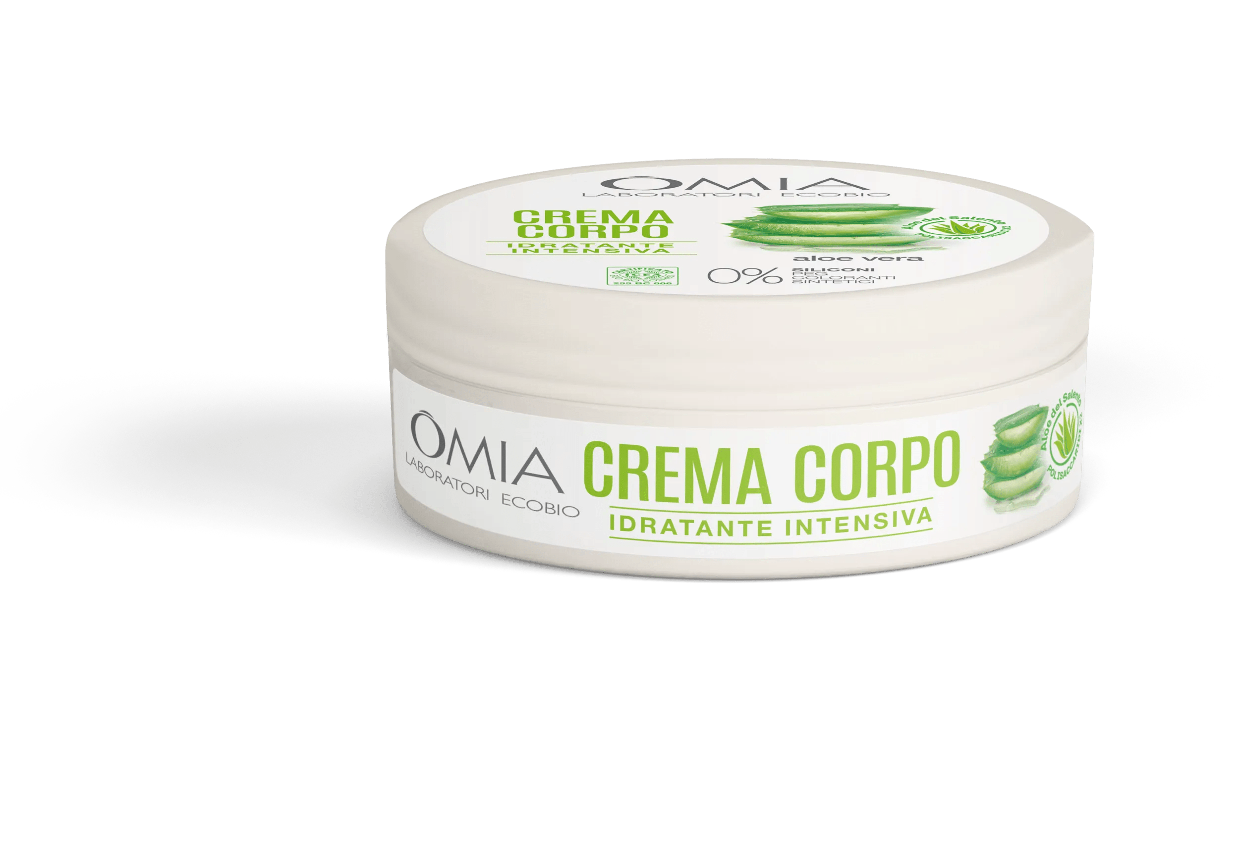 Omia Crema Corpo Idratante Con Aloe del Salento Giara 150 ml