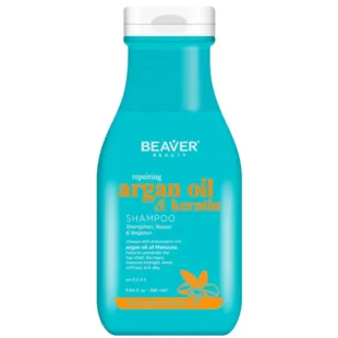 Beaver Argan Oil &amp; Keratin Repair Shampoo 350 ml