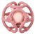 Anneaux de dentition Nattou Pink Ball, lot de 2