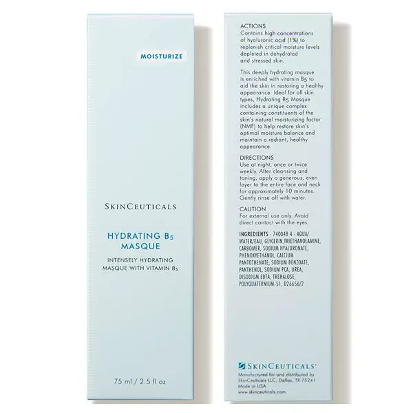 SkinCeuticals Hydrating B5 Hydrating Face Mask 75ml