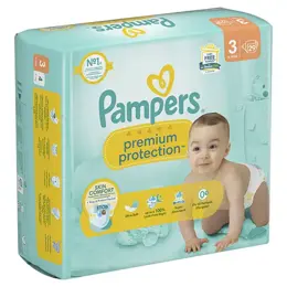 Pampers Couches Premium Protection T3 (6-10 Kg)