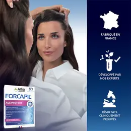 Arkopharma Forcapil Age Protect Cheveux Blancs & Ternes 90 comprimés