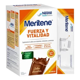 Meritene Strength and Vitality Chocolate 15 Sachets