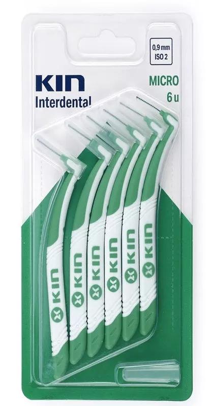 Kin Interdental Micro 09mm 6 uds