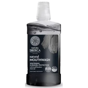 Natura Siberica Natural Kuril Bamboo Charcoal Mouthwash 520 ml