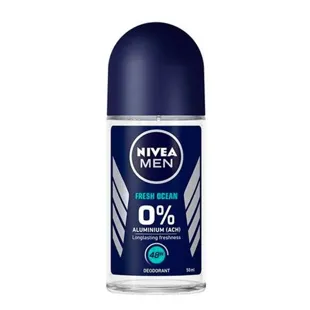 Fresh Ocean Nivea Men Roll-On Aluminum Free Deodorant 50ml
