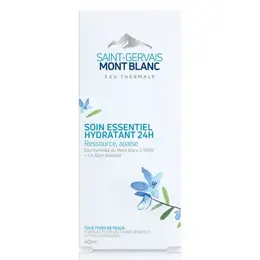 Saint Gervais Mont Blanc Hydratation Visage Soin Essentiel Hydratant 24h 40ml