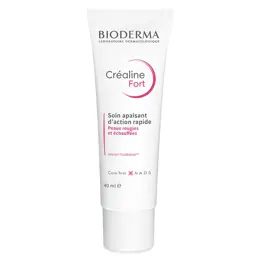 Bioderma Créaline Fort Crème Apaisante Peaux Sensibles Echauffées 40ml