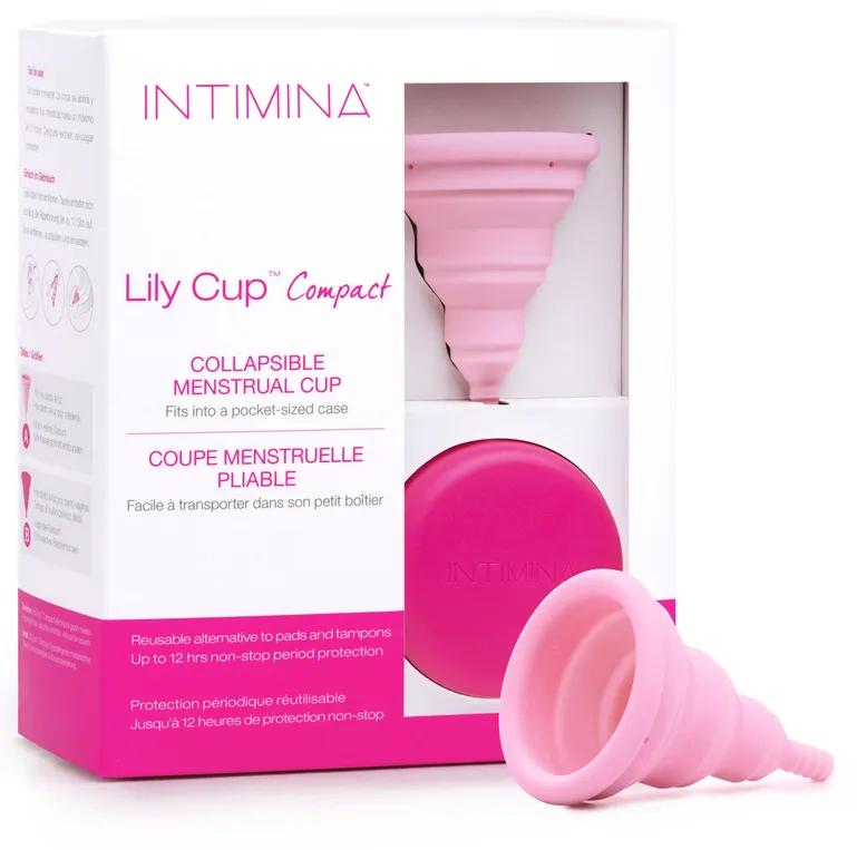 Intimine par Lily coupe coupe menstruelle taille compacte réutilisable