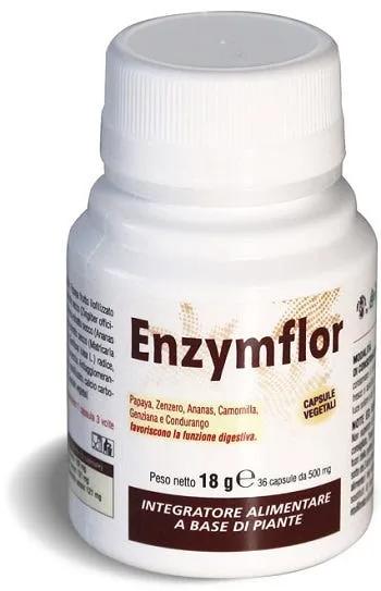 Enzymflor Integratore Digestivo 36 Capsule