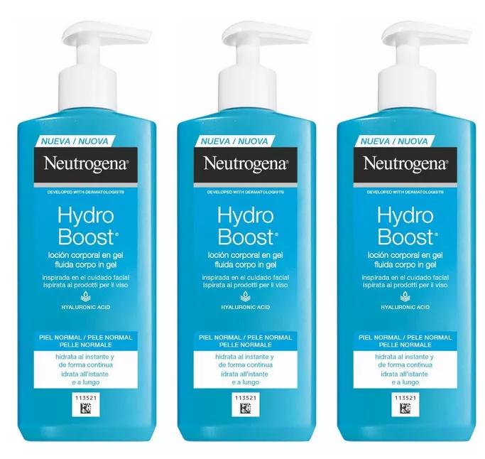 Neutrogena Hydro Boost Gel-Körperlotion 3x750ml