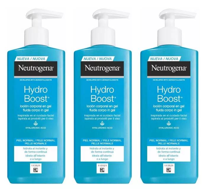 Neutrogena Hydro Boost Gel Loção Corporal 3x750ml