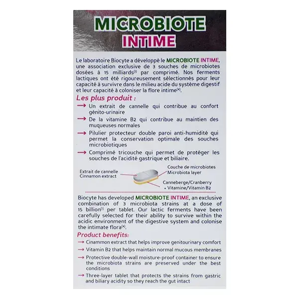 Byocite Microbiote 14 comprimidos
