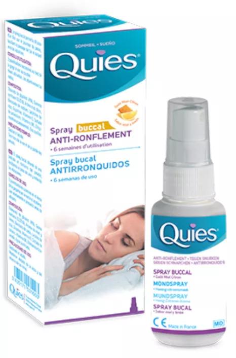 Quies Anti-Snurken Honing-Citroen Mondspray 70 ml
