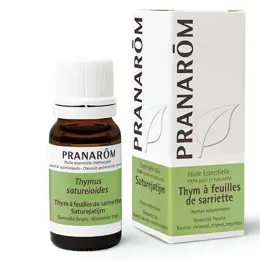 Pranarom Huile Essentielle Thym à Feuilles de Sarriette 10ml